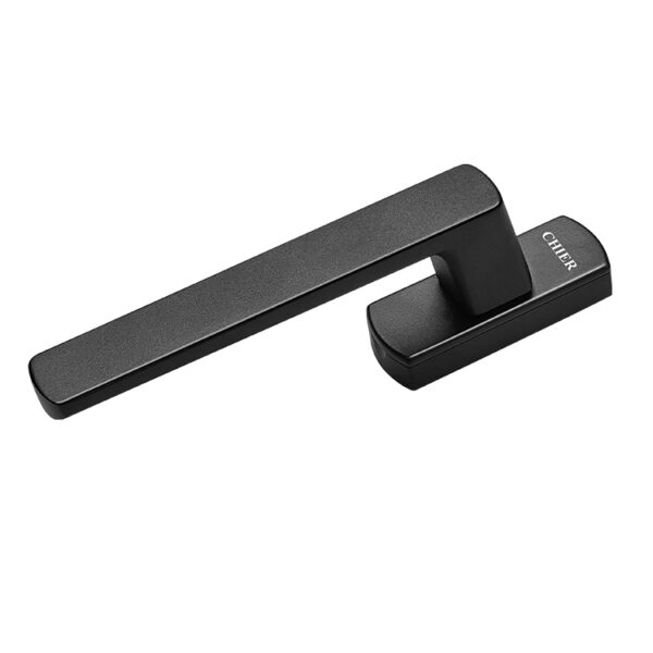 Straight-Lever Casement Window Handle with Slotted Flat Fork