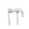 Straight Tapered Window Handle with Oval Base and Keeper