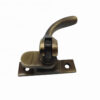 Swan-Neck Casement Window Fastener with Matching Keepers