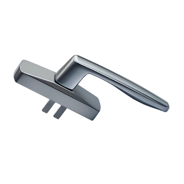 Tapered-Lever Casement Window Handle with Dual-Prong Fork