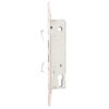 Twin-Hook Multipoint Mortise Door Lock with Long Faceplate
