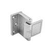 Two-Piece Push Paddle Door Latch with Angled Bracket Set