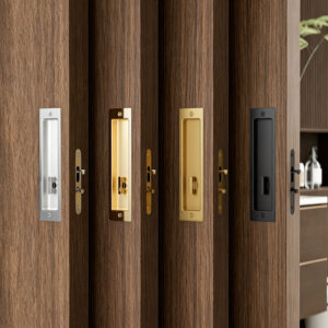 Pocket Door Handles Flush Pull Depth, Edge Pulls and Panel Clearance