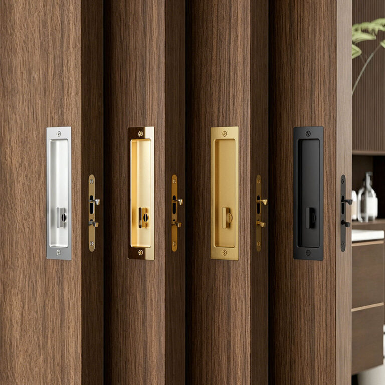 Pocket Door Handles: Flush Pull Depth, Edge Pulls and Panel Clearance Pocket Door Handles Flush Pull Depth, Edge Pulls and Panel Clearance