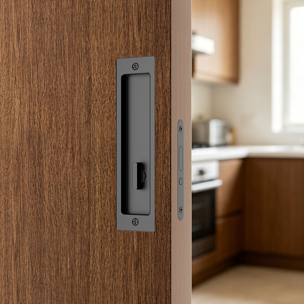 Pocket Door Handles Flush Pull Depth, Edge Pulls and Panel Clearance