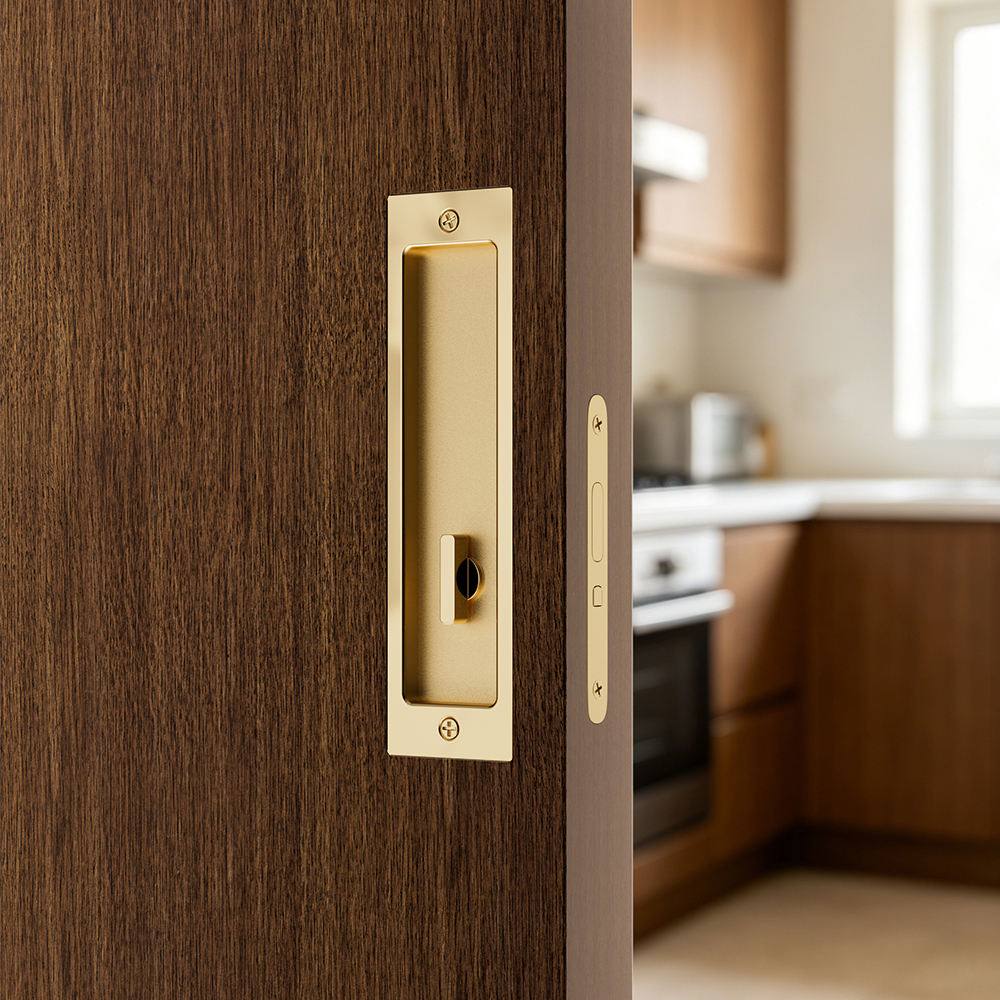 Pocket Door Handles Flush Pull Depth, Edge Pulls and Panel Clearance