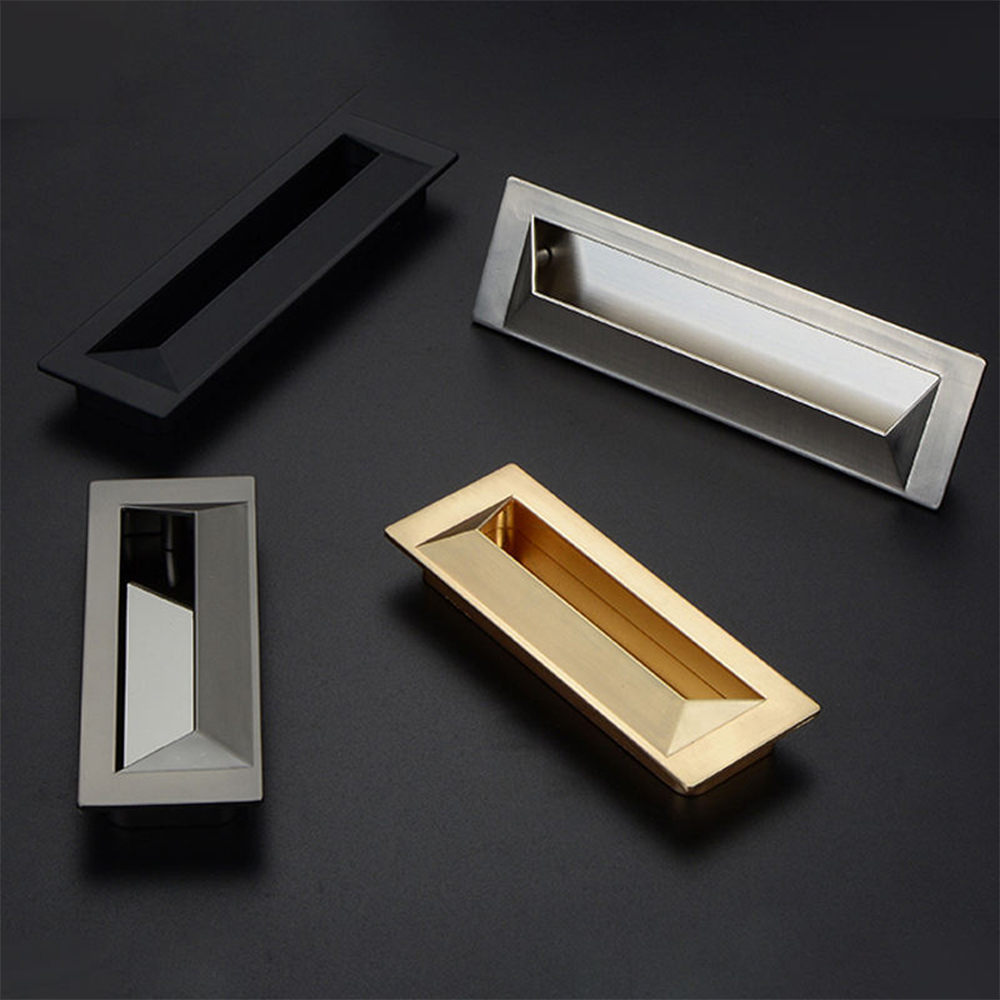 Recessed Sliding Handle Cutouts Depth, Corner Radius and Fixing Details